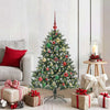 Vidaxl kunstkerstboom met 150 led groen 120 cm pvc en plastic en staal