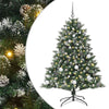 Albero di Natale artificiale VidaXL con 150 LED verdi, 150 cm in PVC e plastica e acciaio