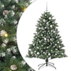 Albero di Natale artificiale VidaXL con 150 LED verdi, 150 cm in PVC e plastica e acciaio