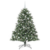 Vidaxl kunstkerstboom met 150 led groen 150 cm pvc en plastic en staal