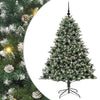 Vidaxl kunstkerstboom met 300 led groen 180 cm pvc en plastic en staal