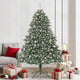 Albero di Natale artificiale VidaXL con 300 LED verdi, 210 cm in PVC e plastica e acciaio