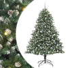 Albero di Natale artificiale VidaXL con 300 LED verdi, 210 cm in PVC e plastica e acciaio