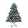 Árbol de Navidad artificial vidaxx con 300 LED verde, 240 cm PVC y plástico y acero