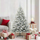 VidaXL árbol de Navidad artificial preiluminado con juego de bolas verde 150 cm
