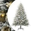 Albero di Natale artificiale Vidaxx con illuminazione verde 180 cm in PVC e PE