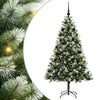 Vidaxl albero di Natale artificiale a cerniera con neve coperta 180 cm