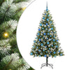 Vidaxl albero di Natale artificiale a cerniera con neve coperta 180 cm