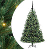 Vidaxx albero di Natale artificiale pieghevole verde 120 cm in PVC e metallo