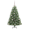 Vidaxl kunstmatige inklapbare kerstboom groen 120 cm pvc en metaal