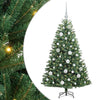Vidaxl kunstmatige inklapbare kerstboom groen 120 cm pvc en metaal