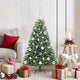 Vidaxl kunstmatige inklapbare kerstboom groen 120 cm pvc en metaal