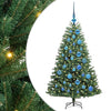 Vidaxx árbol de Navidad artificial plegable verde 120 cm PVC y metal