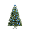 Vidaxx albero di Natale artificiale pieghevole verde 120 cm in PVC e metallo