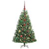 Vidaxx albero di Natale artificiale pieghevole verde 120 cm in PVC e metallo
