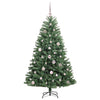 Vidaxx árbol de Navidad artificial plegable verde 150 cm PVC y metal