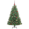 Vidaxl kunstmatige inklapbare kerstboom groen 150 cm pvc en metaal