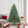 Vidaxx albero di Natale artificiale pieghevole verde 180 cm in PVC e metallo