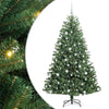 Vidaxx albero di Natale artificiale pieghevole verde 180 cm in PVC e metallo