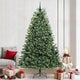 Vidaxl kunstmatige inklapbare kerstboom groen 240 cm pvc en metaal