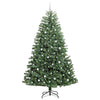 Vidaxx albero di Natale artificiale pieghevole verde 240 cm in PVC e metallo