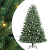 Vidaxl kunstmatige inklapbare kerstboom groen 240 cm pvc en metaal