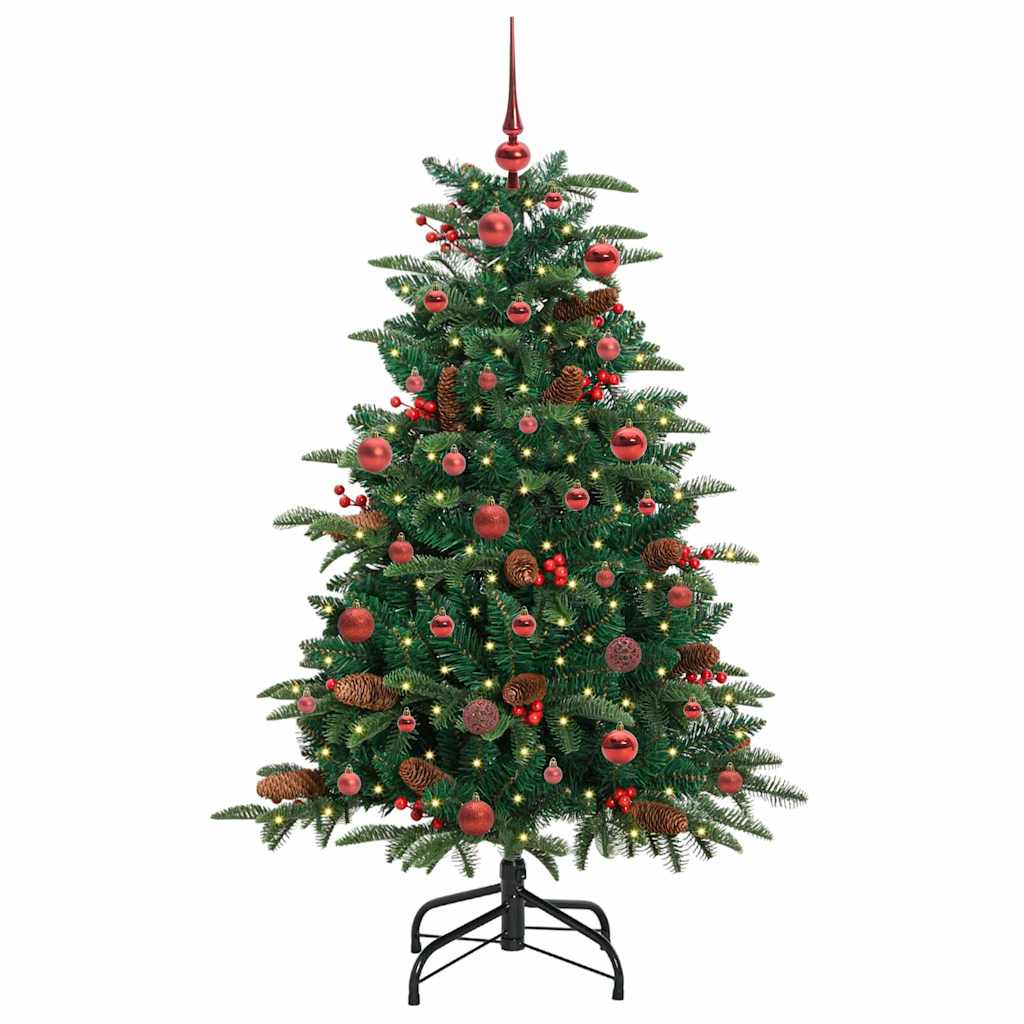 Vidaxx albero di Natale artificiale verde 150 cm PVC e metallo e plastica