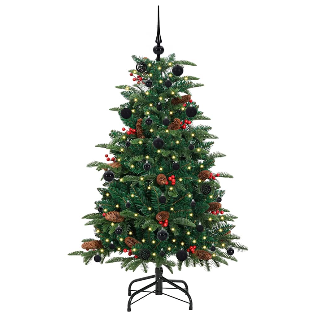 Vidaxx albero di Natale artificiale verde 150 cm PVC e metallo e plastica