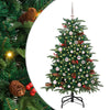 Vidaxx albero di Natale artificiale verde 150 cm PVC e metallo e plastica