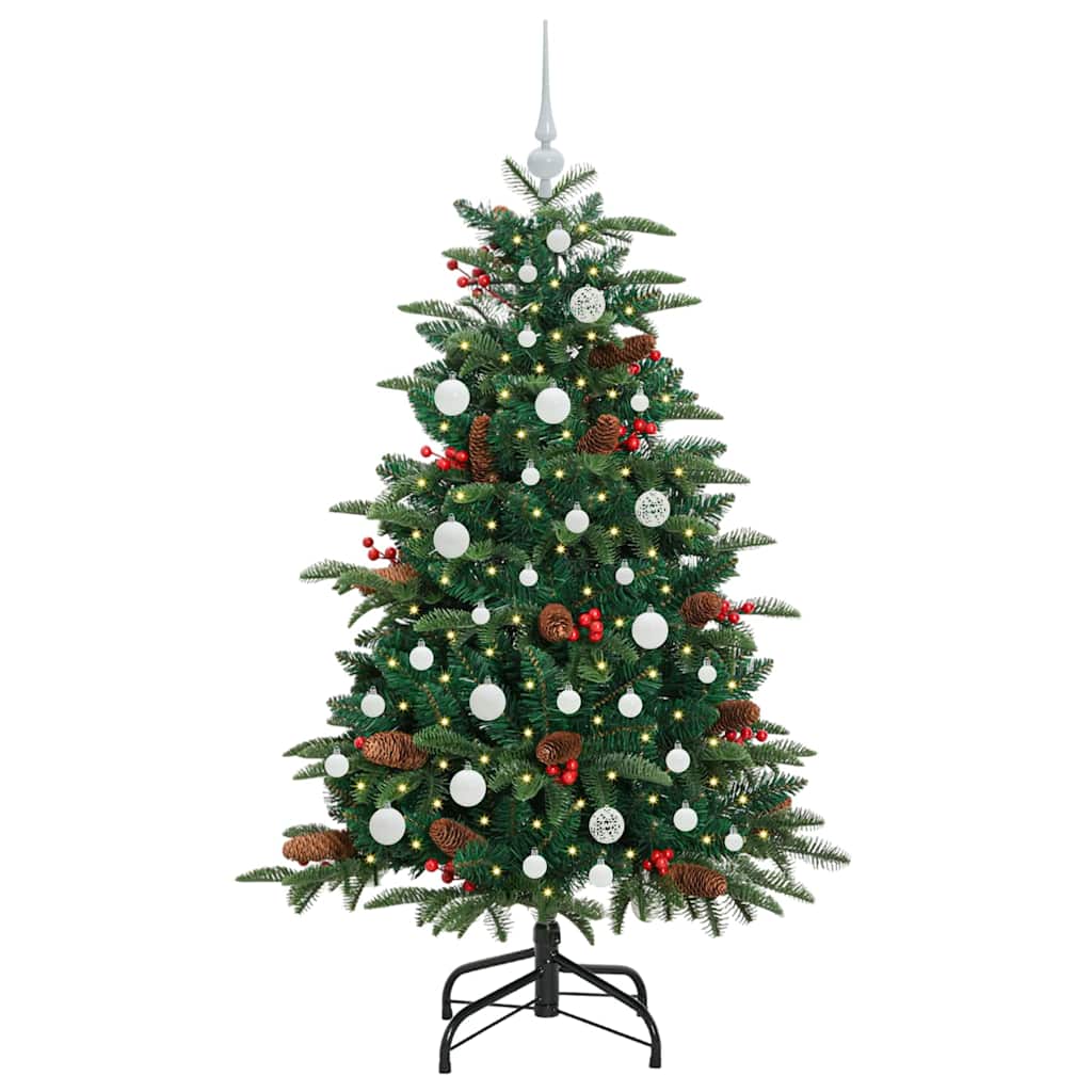 Vidaxx albero di Natale artificiale verde 150 cm PVC e metallo e plastica