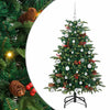 Vidaxl kunstkerstboom groen 150 cm pvc en metaal en plastic