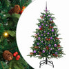 Vidaxl kunstkerstboom groen 150 cm pvc en metaal en plastic
