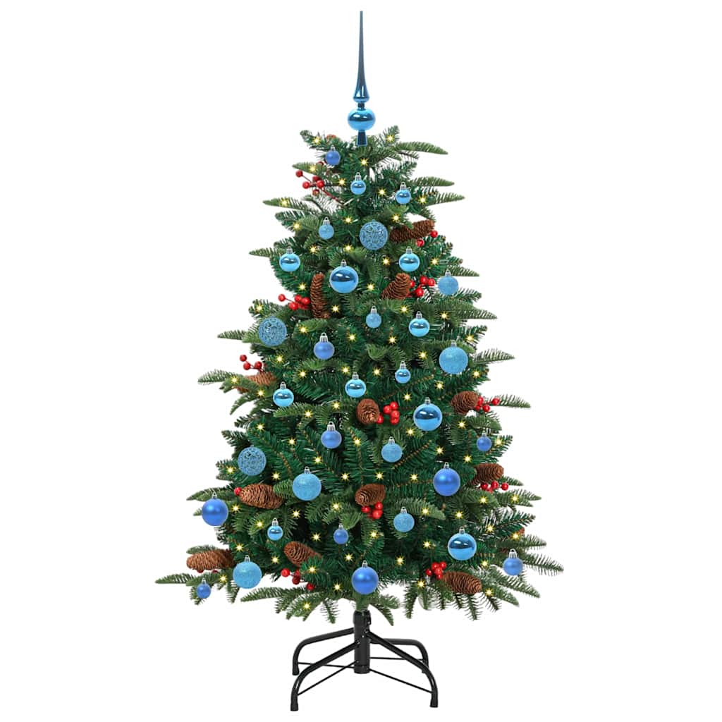 Vidaxx albero di Natale artificiale verde 150 cm PVC e metallo e plastica