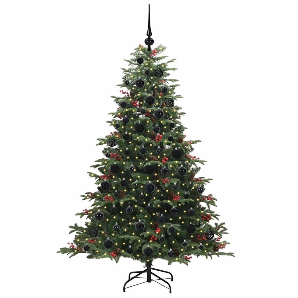 Vidaxx albero di Natale artificiale verde 180 cm PVC e metallo e plastica