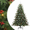 Vidaxx albero di Natale artificiale verde 180 cm PVC e metallo e plastica