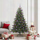 Vidaxx albero di Natale artificiale verde 180 cm PVC e metallo e plastica