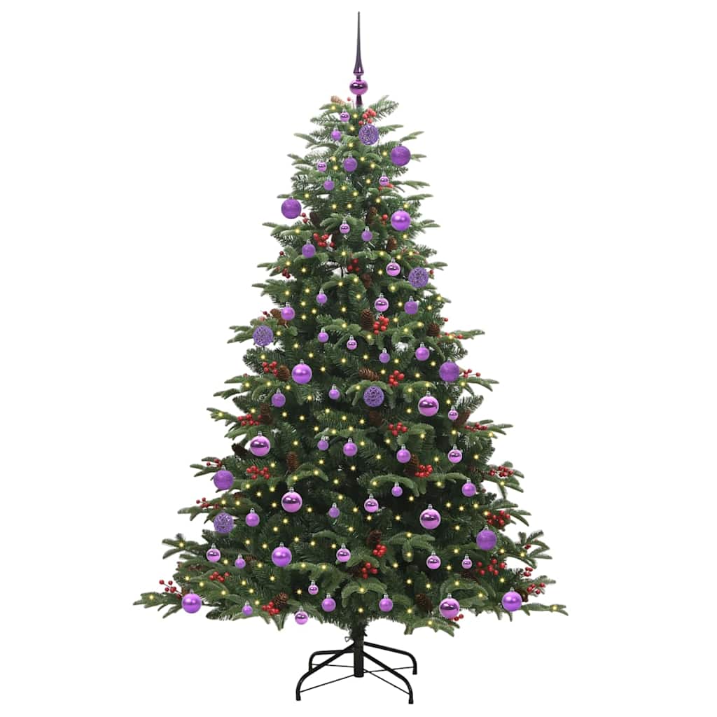 Vidaxx albero di Natale artificiale verde 180 cm PVC e metallo e plastica
