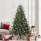 Vidaxx albero di Natale artificiale verde 210 cm PVC e metallo e plastica