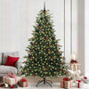 Vidaxl kunstkerstboom groen 240 cm pvc en metaal en plastic