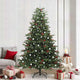 Vidaxx albero di Natale artificiale verde 240 cm PVC e metallo e plastica