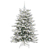 Vidaxx árbol de Navidad artificial plegable blanco 150 cm PE y PVC