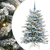 Vidaxx árbol de Navidad artificial plegable blanco 150 cm PE y PVC