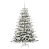 Vidaxl kunstmatige inklapbare kerstboom wit 180 cm pe en pvc