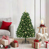 Albero di Natale artificiale Vidaxx con 150 LED verdi, PVC 120 cm e metallo