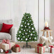 Albero di Natale artificiale Vidaxx con 150 LED verdi, PVC 120 cm e metallo
