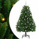 Vidaxl kunstkerstboom met 150 led groen 150 cm pvc en metaal