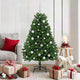 Vidaxl kunstkerstboom met 150 led groen 150 cm pvc en metaal
