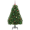 Vidaxl kunstkerstboom met 150 led groen 150 cm pvc en metaal