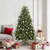 Albero di Natale artificiale Vidaxx con 300 LED verdi 180 cm in PVC e metallo