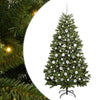 Albero di Natale artificiale Vidaxx con 300 LED verdi 180 cm in PVC e metallo